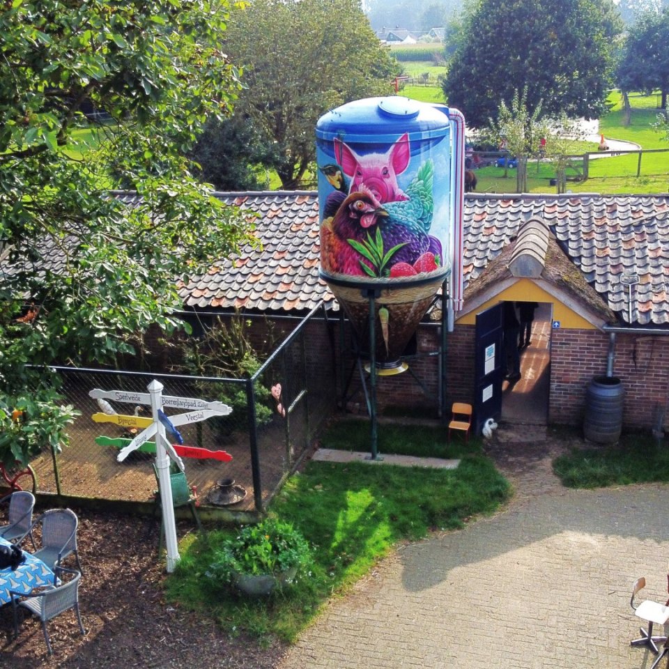 Boerderij Den Branderhorst Achterhoek Gelderland spelen bij kinderboerderij Feltsigt